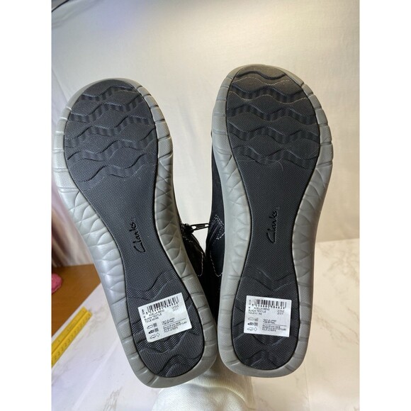 Clark’s Adella Bend Booties Black Womens 9 Wide - Picture 4 of 8